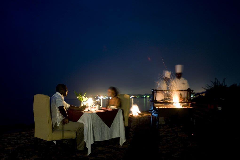 Lake Kivu Serena Hotel Gisenyi Restaurace fotografie